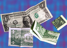 (image for) Self-Folding Dollar Bill